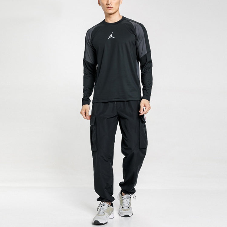 Air Jordan MENS Dri-FIT Long Sleeve Sports Black CV2352-010 - 3