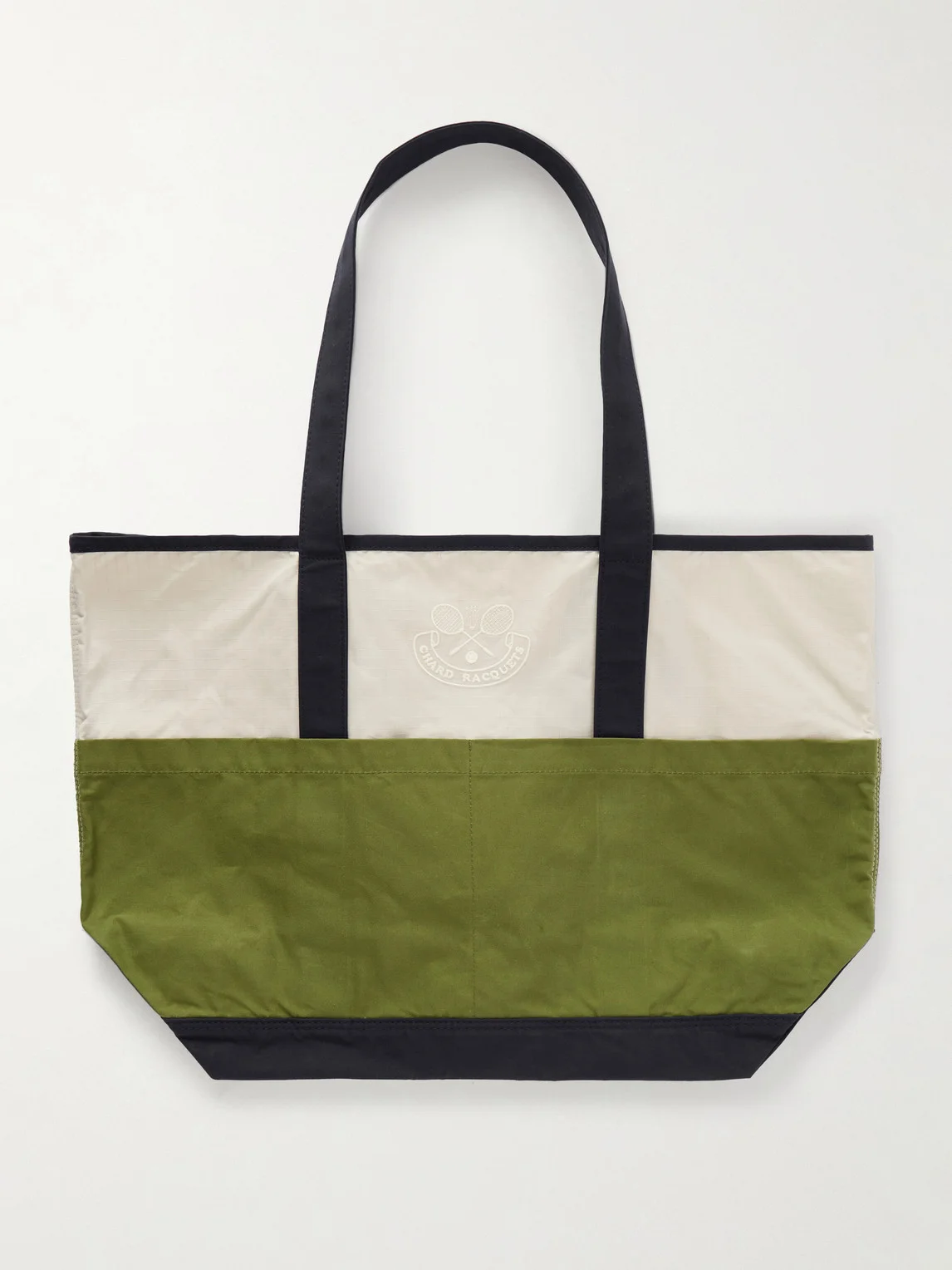 Logo-Embroidered Canvas Tote Bag - 1