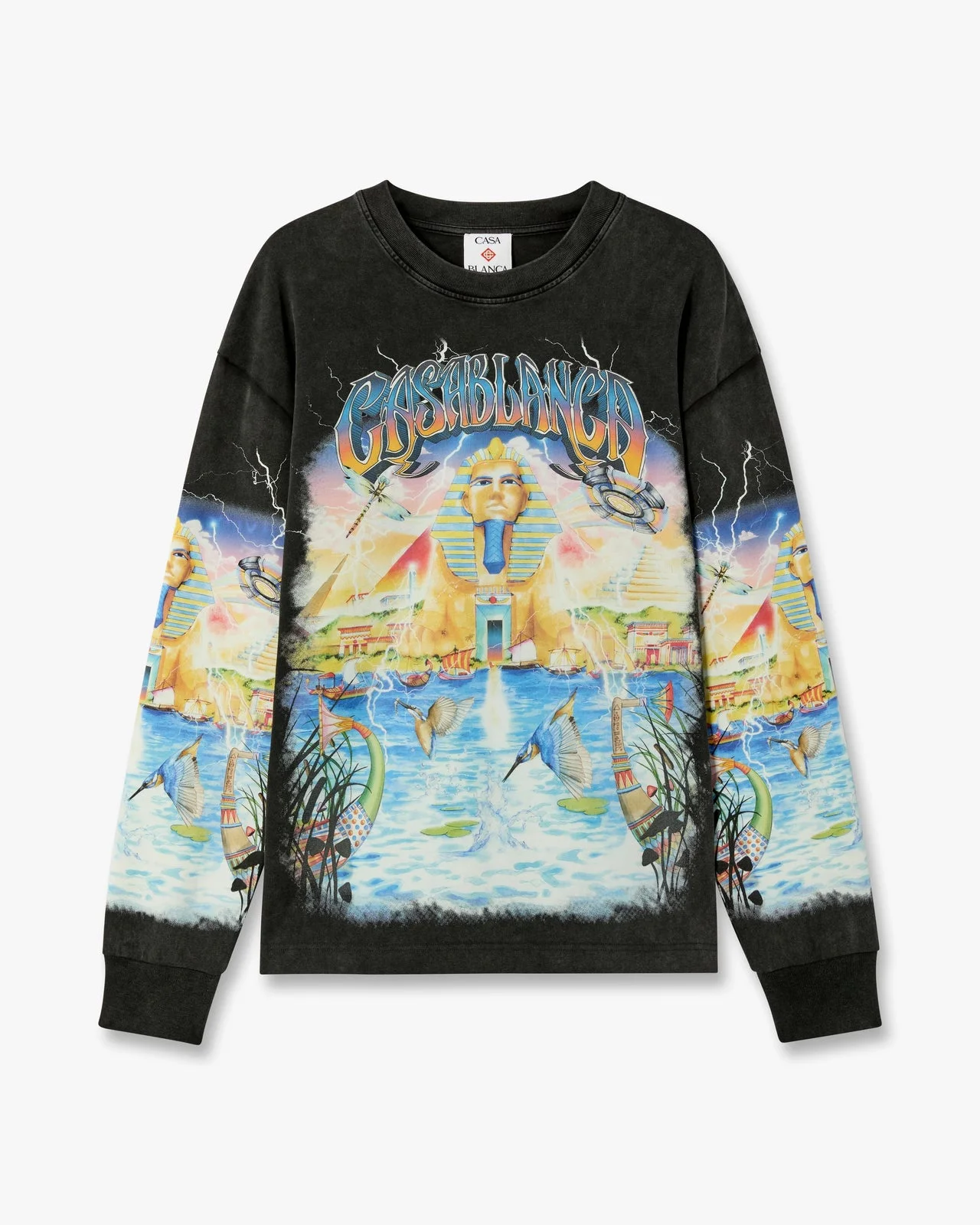 Black Egypt As It Was Long Sleeve T‑Shirt - 1