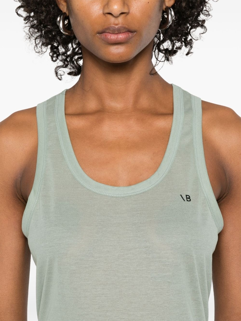 crepe tank top - 5
