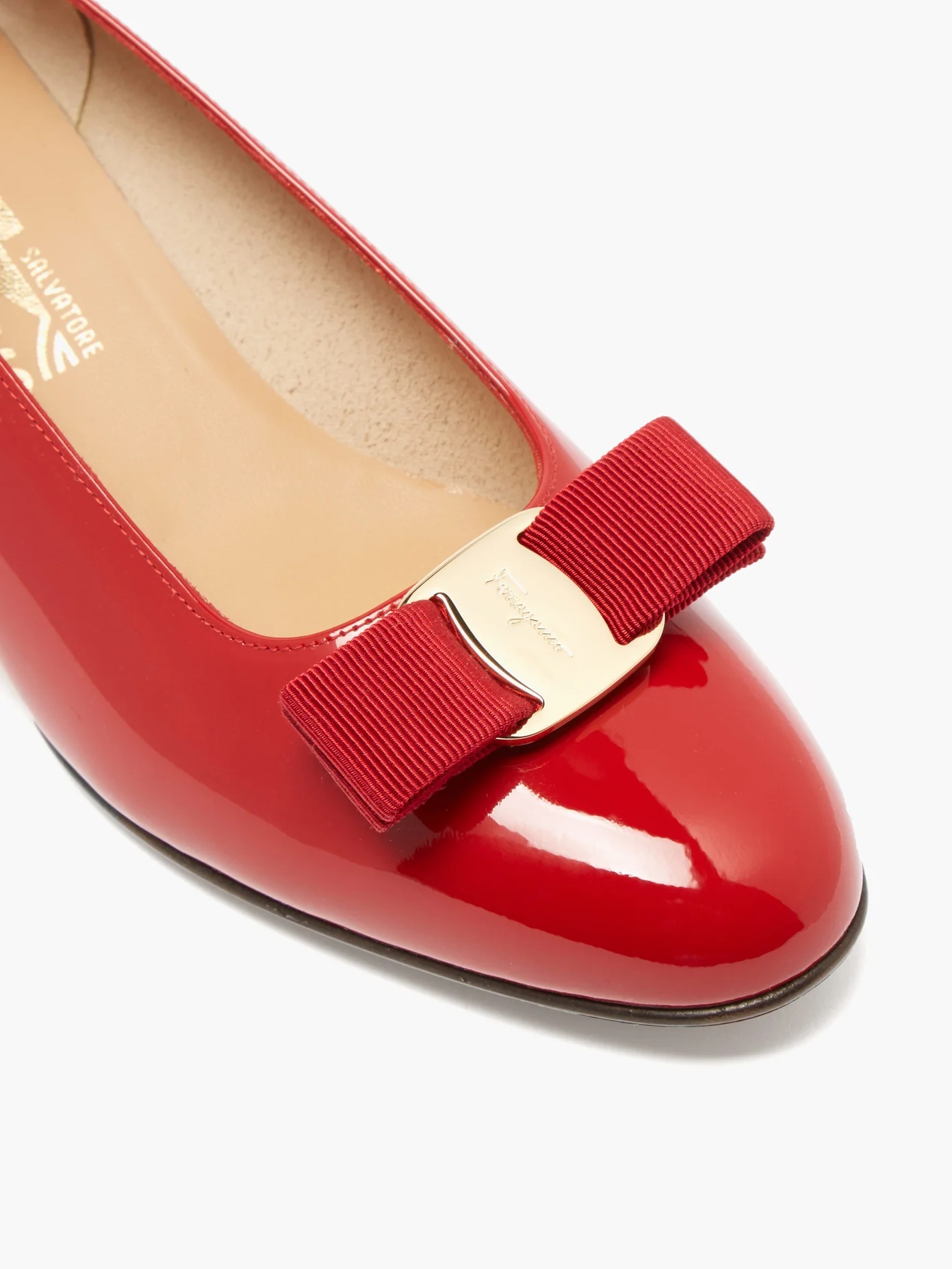 Vara patent-leather pumps - 6