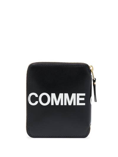 Comme Des Garçons logo-print zip-fastening wallet outlook