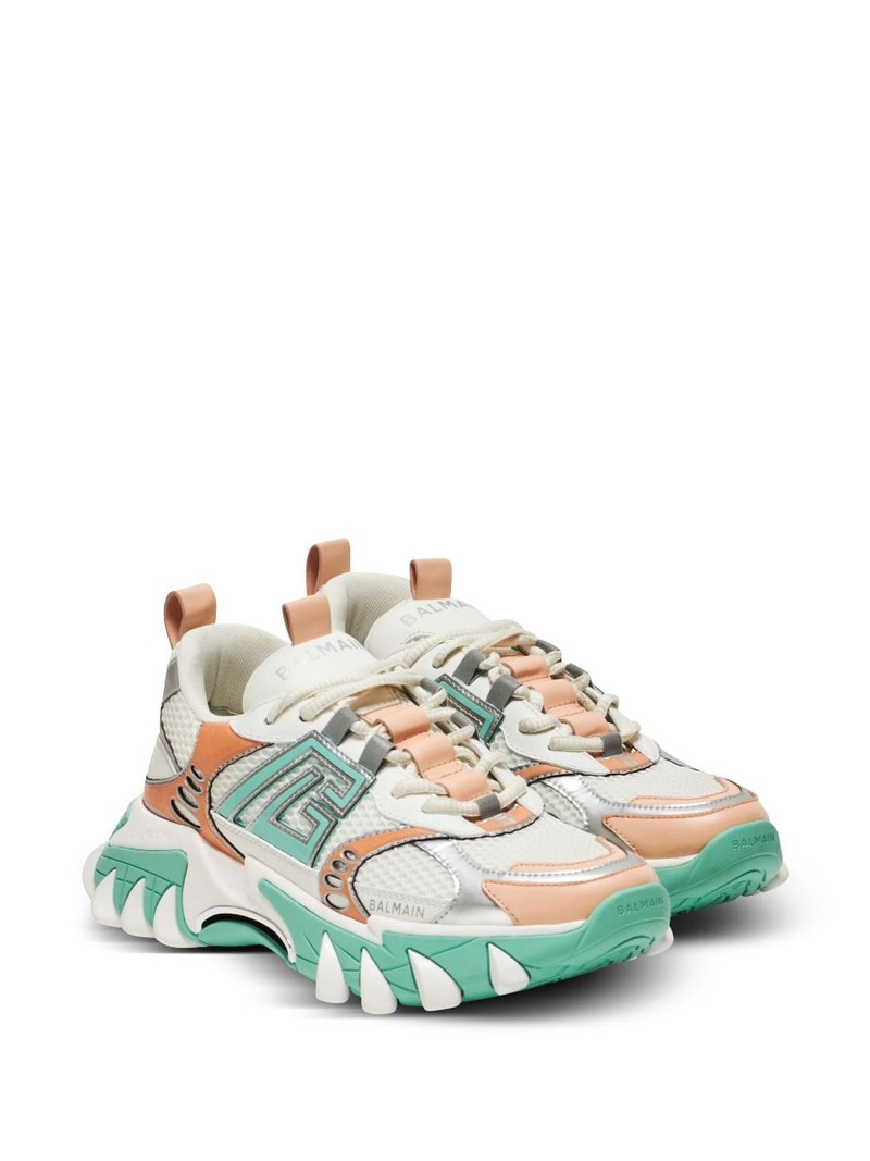 Balmain B-East panelled low-top sneakers outlook