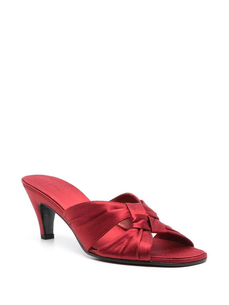 The Row 25mm Soft Knot mules outlook