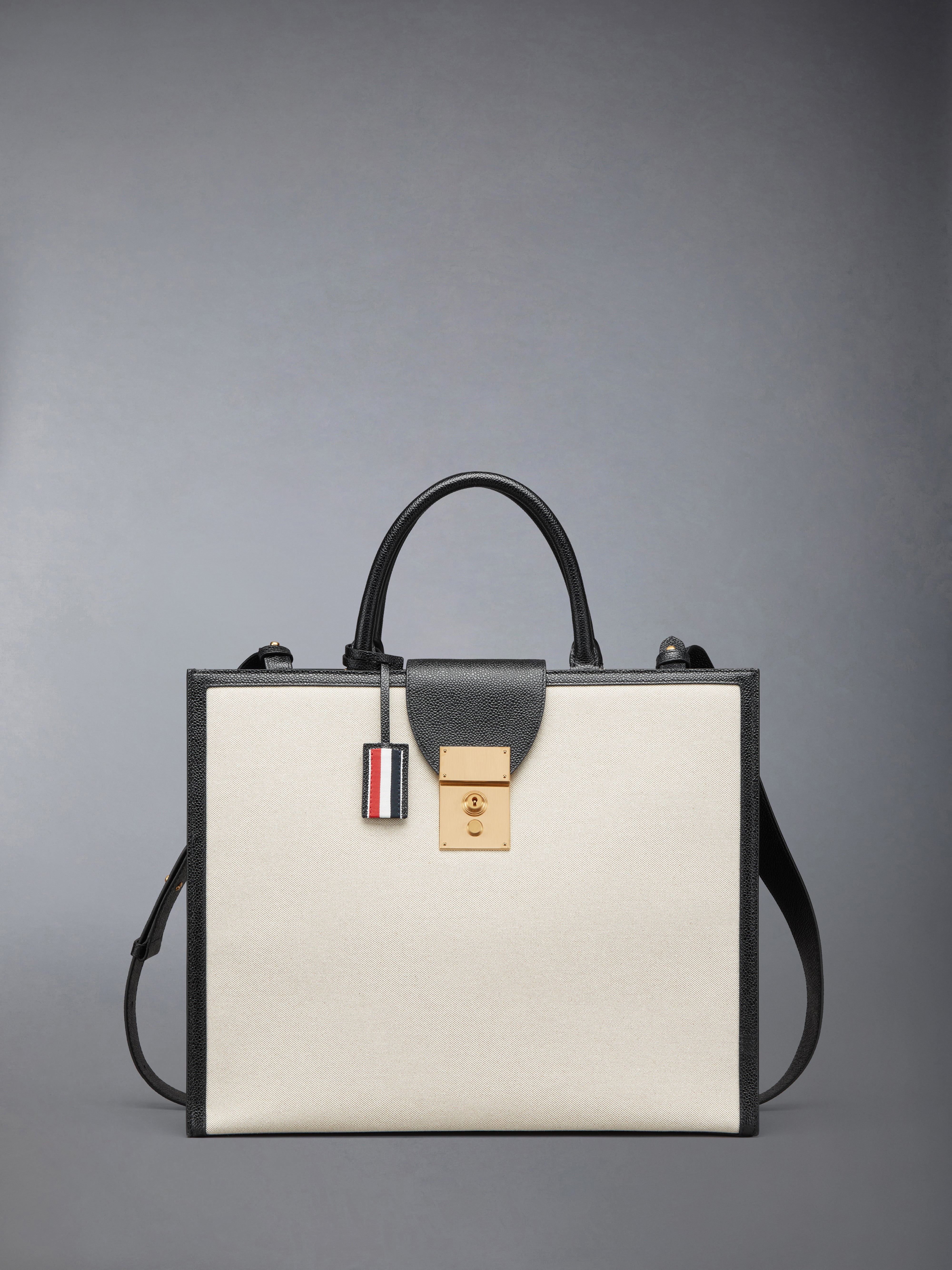 Cotton Canvas Mr. Thom Tote - 1