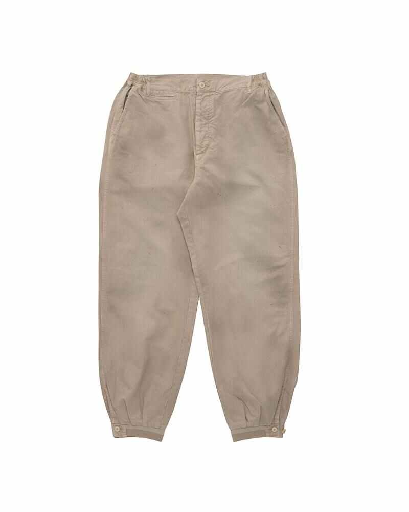 CARROL CHINO PANTS DMGD IVORY - 1