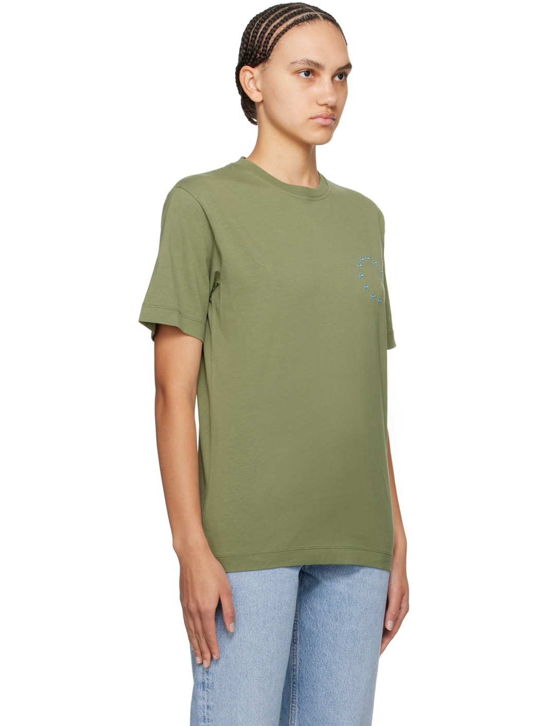 Khaki Wonder Europa Back T-Shirt - 2