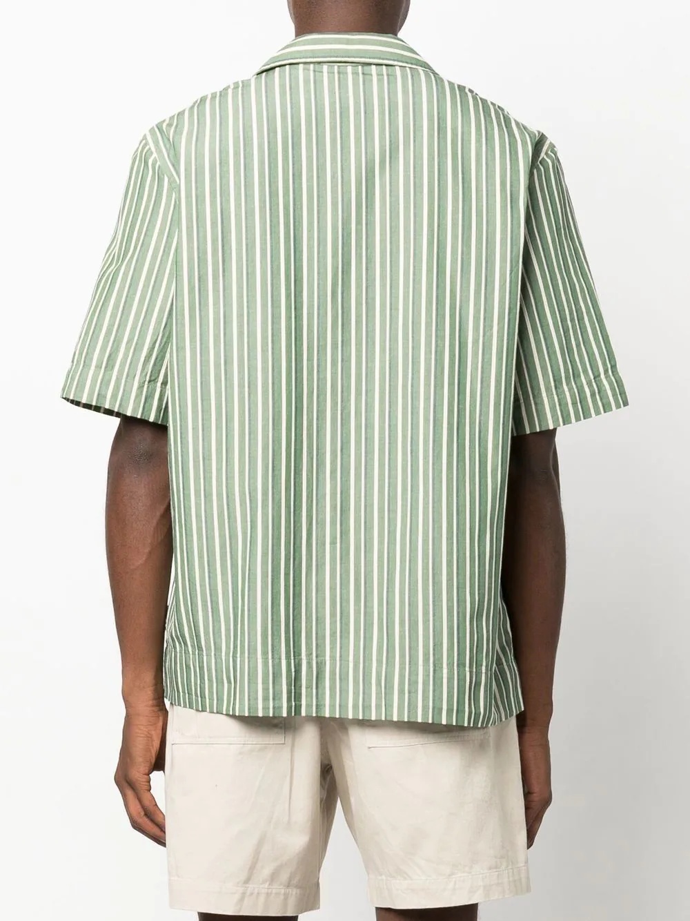 Johan striped short-sleeve shirt - 4