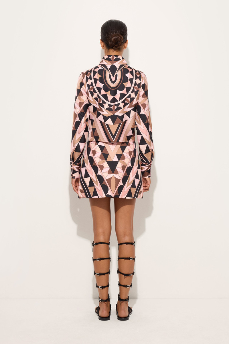 MANUBA PRINT SILK SKIRT 4
