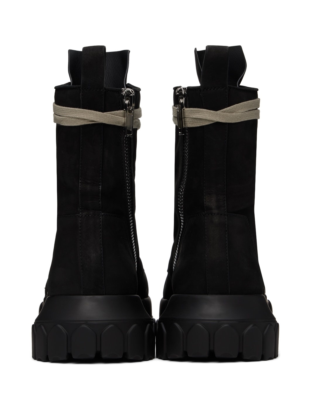 Black Porterville Army Tractor Boots - 2