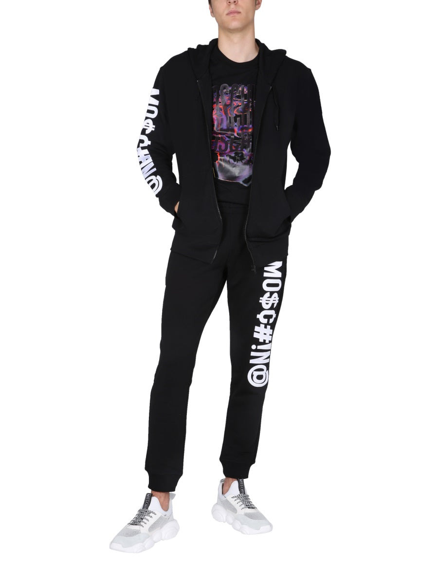 Moschino Men Jogging Pants With Logo - 2