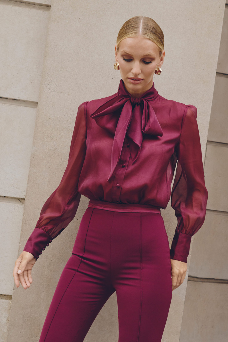 Naomi Burgundy Bodysuit 7