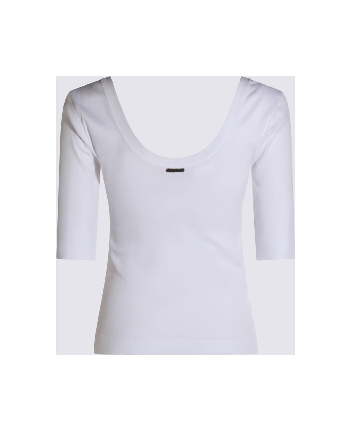 White Cotton T-shirt - 2