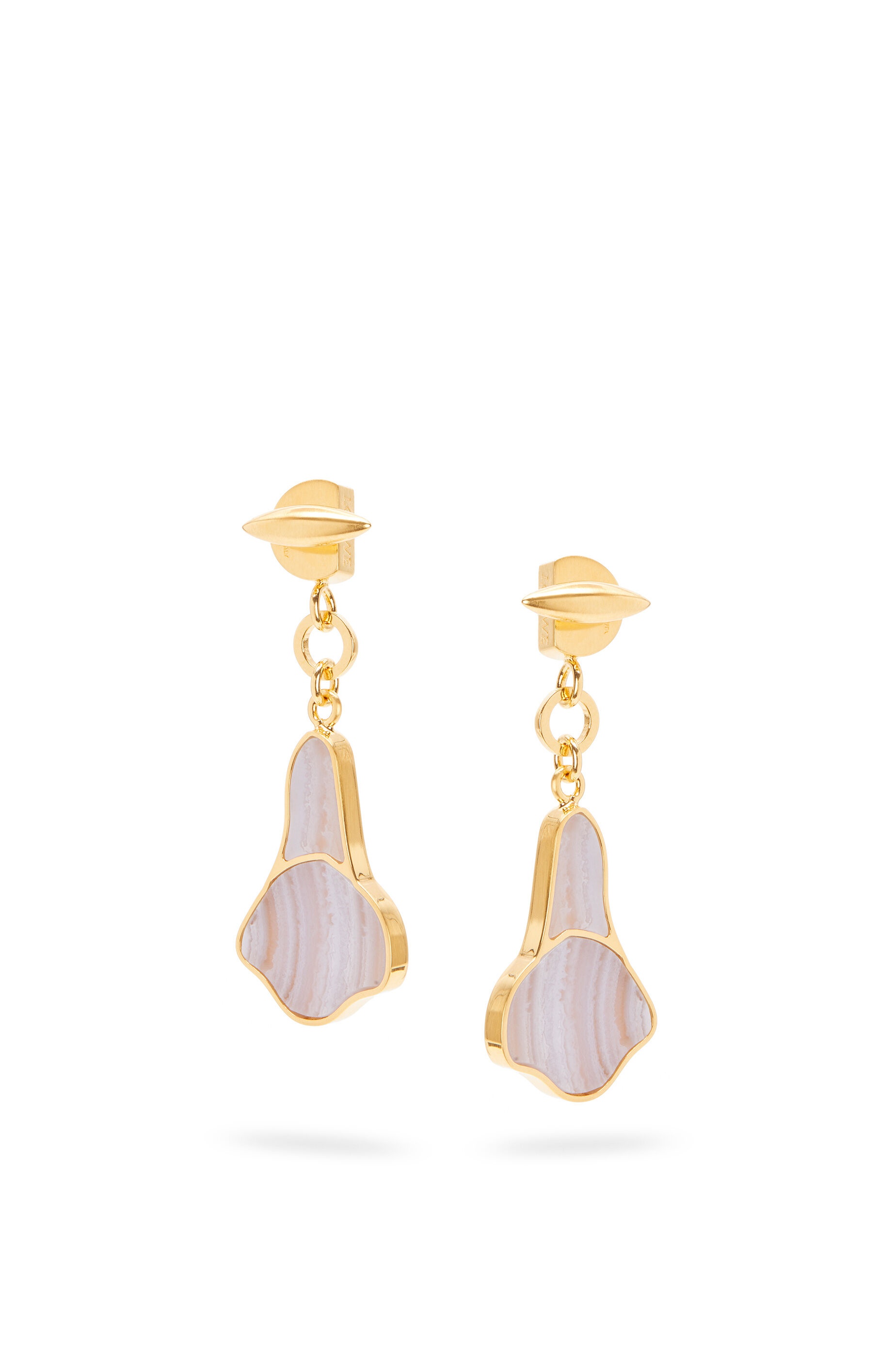 Calla earrings in semi precious stones - 1