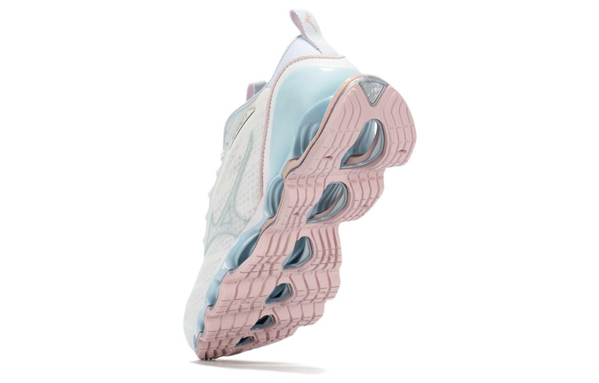 (WMNS) Mizuno Prophecy 11 Shock Absorption Breathable Blue Pink J1GD220040 - 3