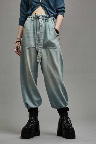 R13 BELTED VENTI UTILITY PANT - LENNON BLUE outlook