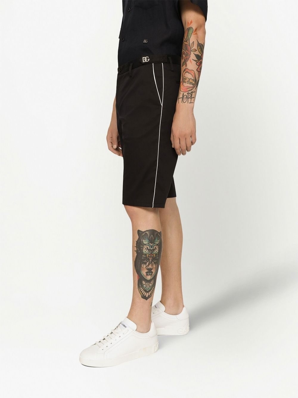 pressed-crease tailored shorts - 3