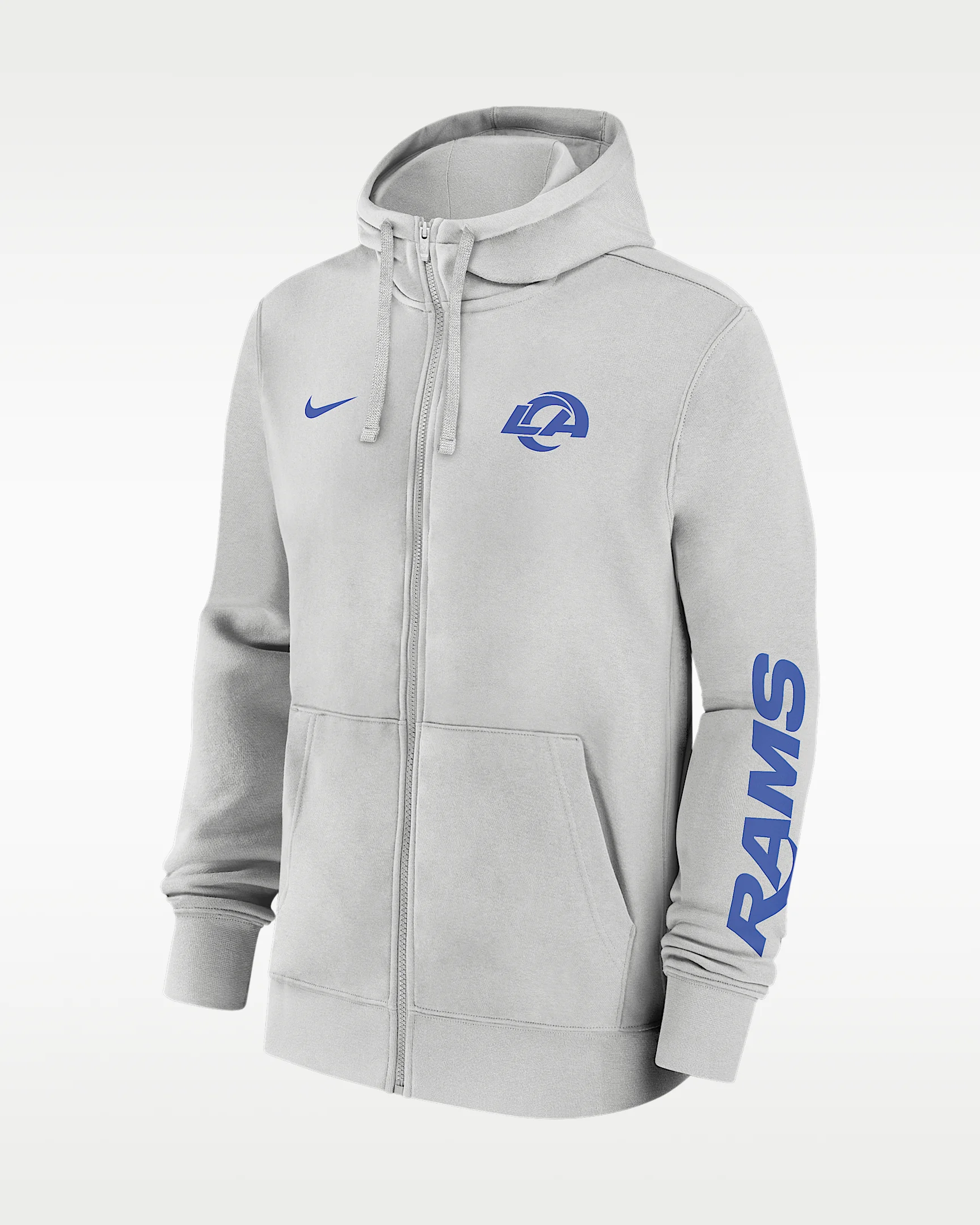 Los Angeles Rams Club Men's Nike NFL Full-Zip Hoodie - 1