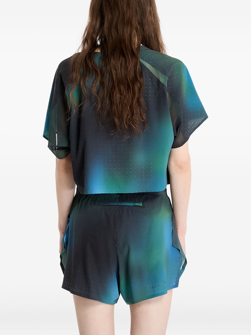 tie-dye short-sleeve T-shirt - 3