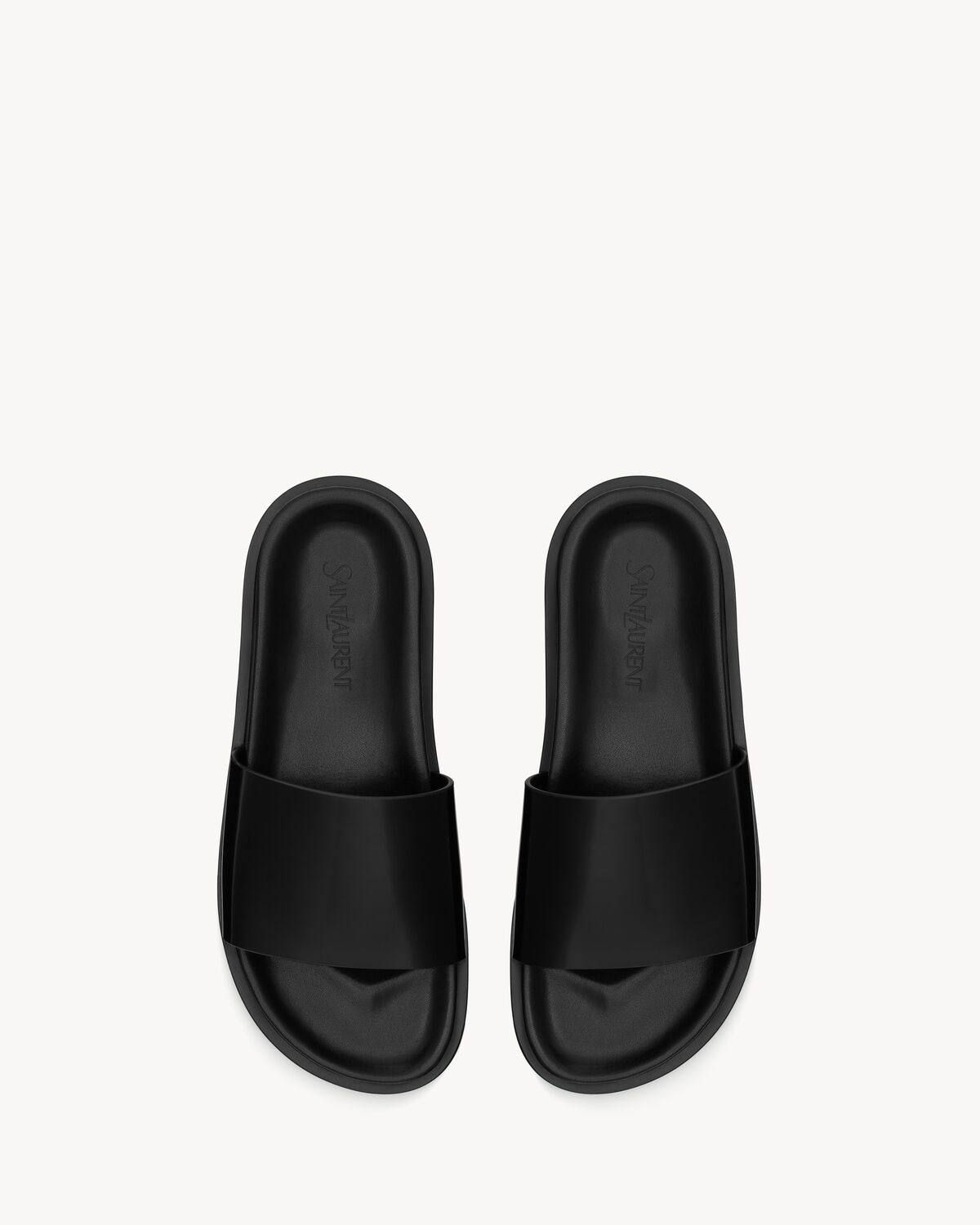 NICHOLS SLIDES IN GLAZED LEATHER - 2