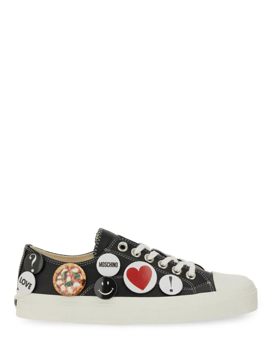 Moschino Sneakers With Pins - 1