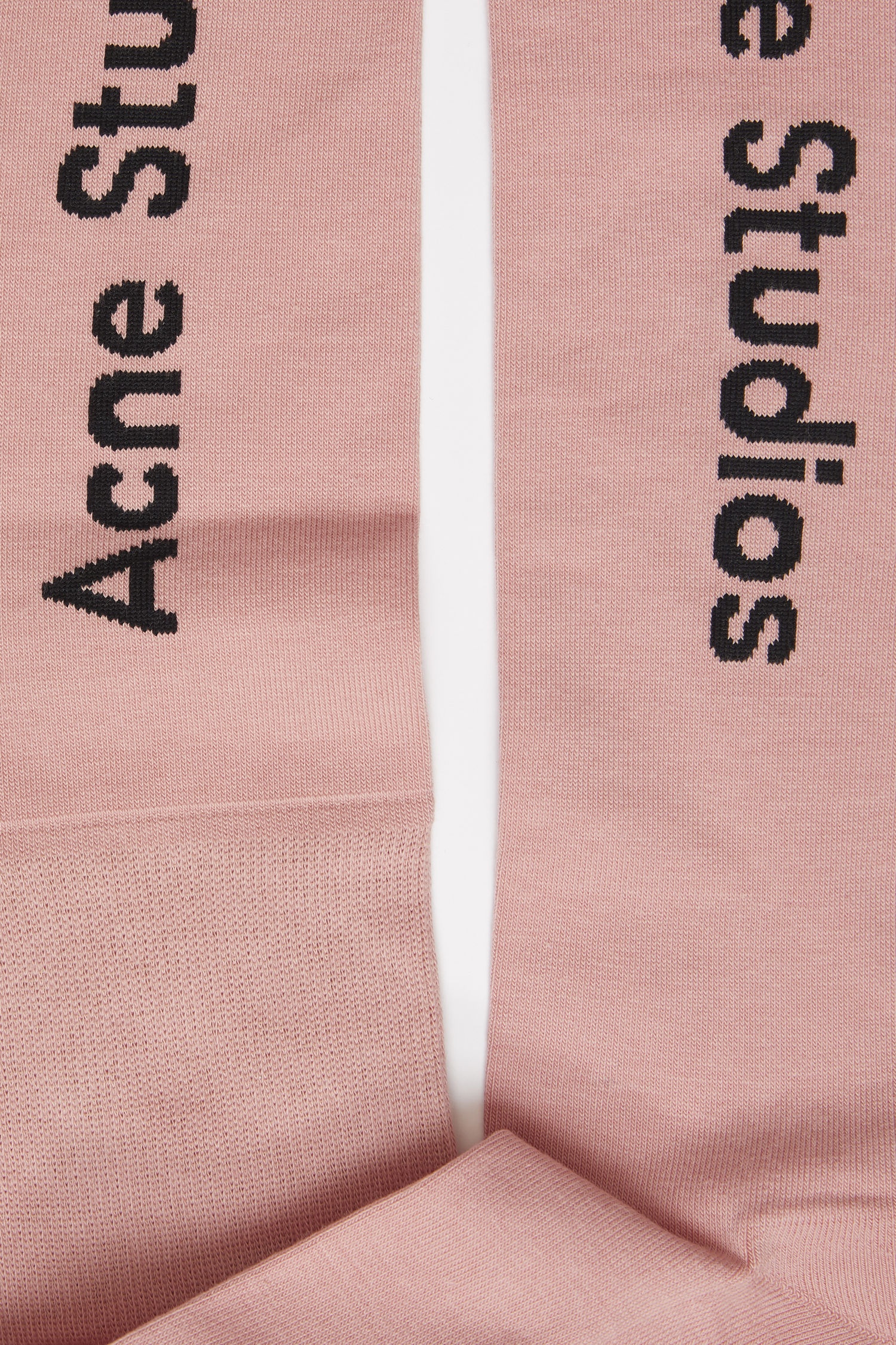 Logo-jacquard socks pink - 3