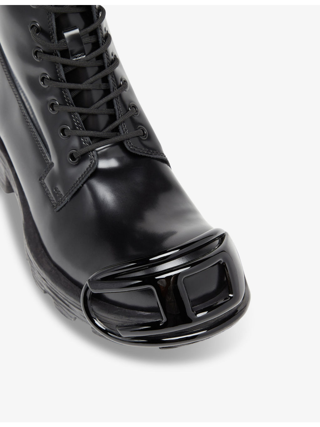 D-Hammer BT D toe-guard leather boots - 4