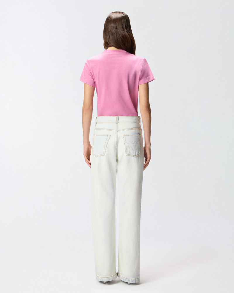 T-SHIRT WITH PINKO LOGO EMBROIDERY 5