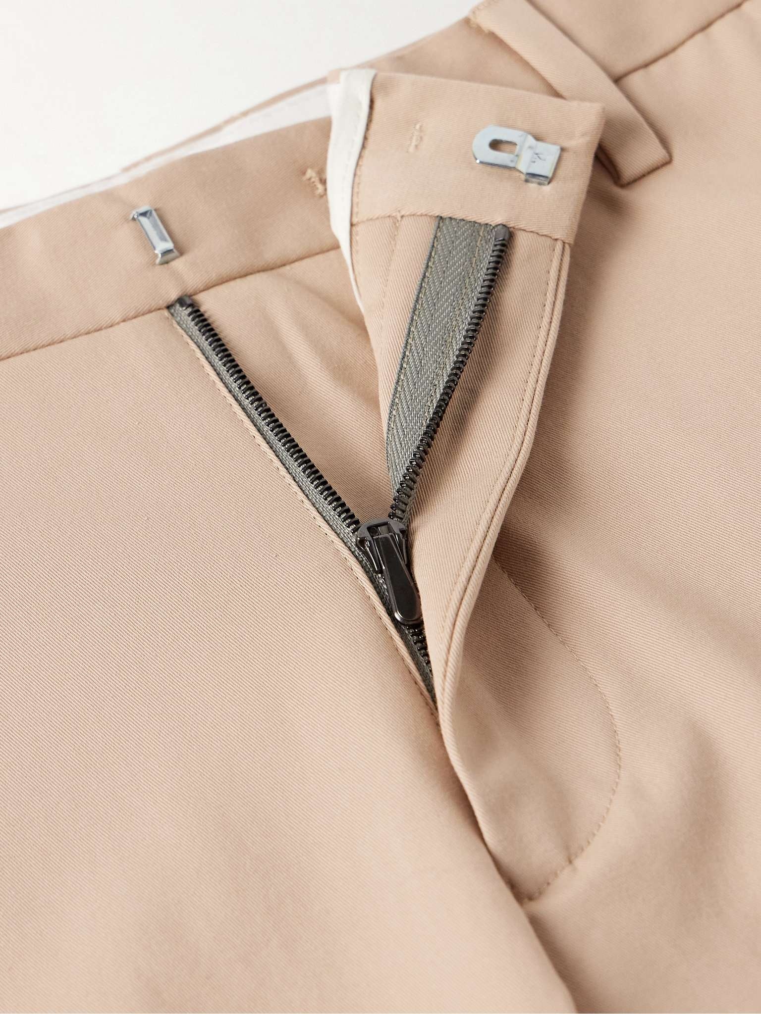 Slim-Fit Cotton-Blend Twill Trousers - 3