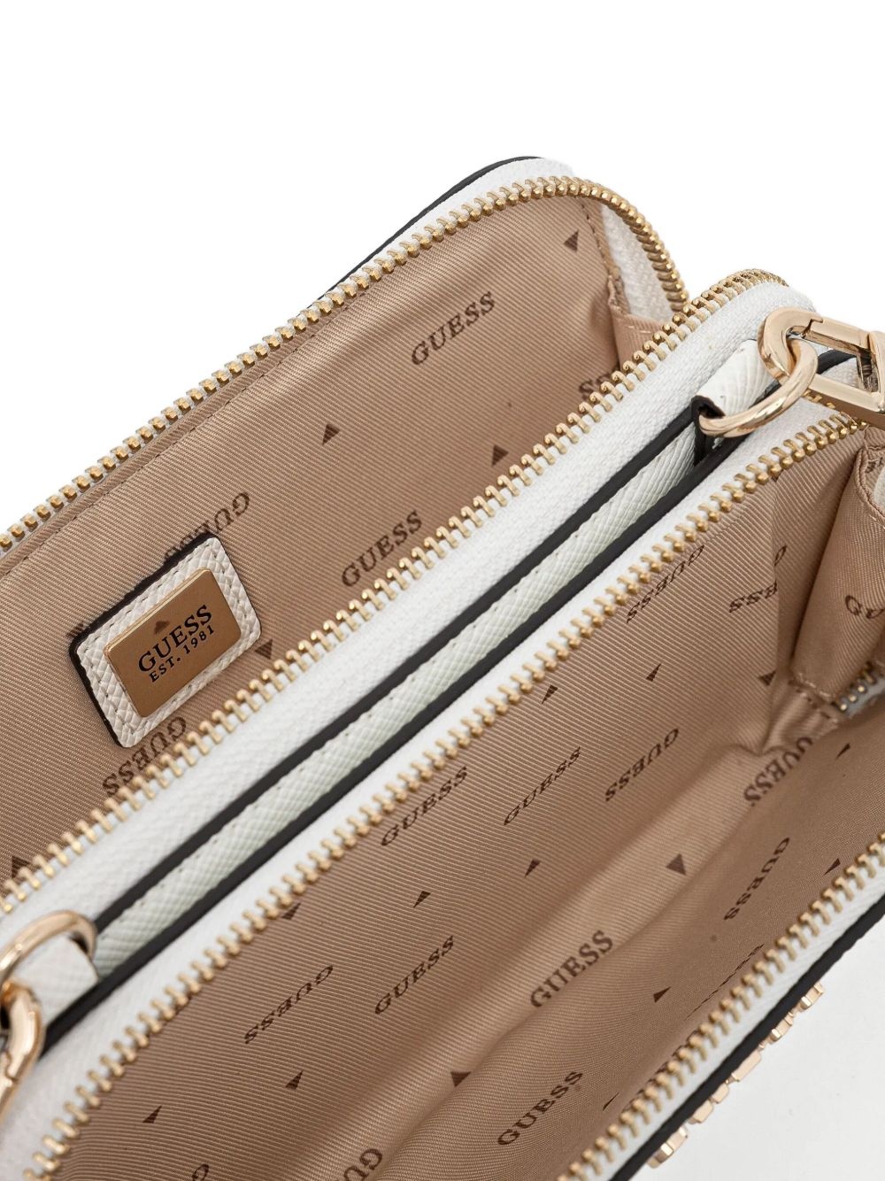 logo-plaque cross body bag - 3