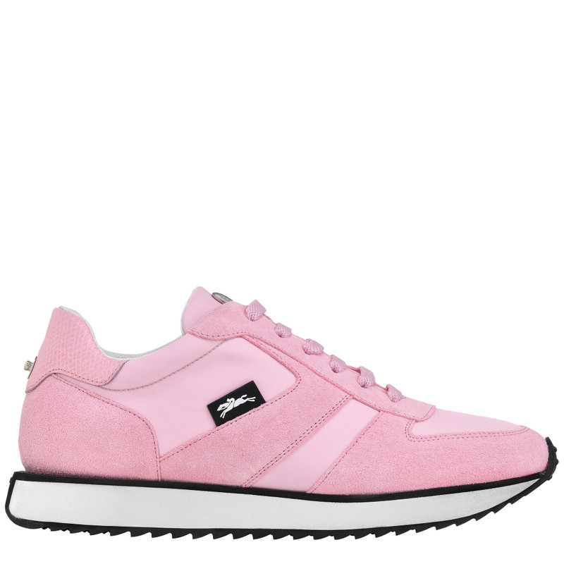 Le Pliage Green Sneakers Pink - Leather 1