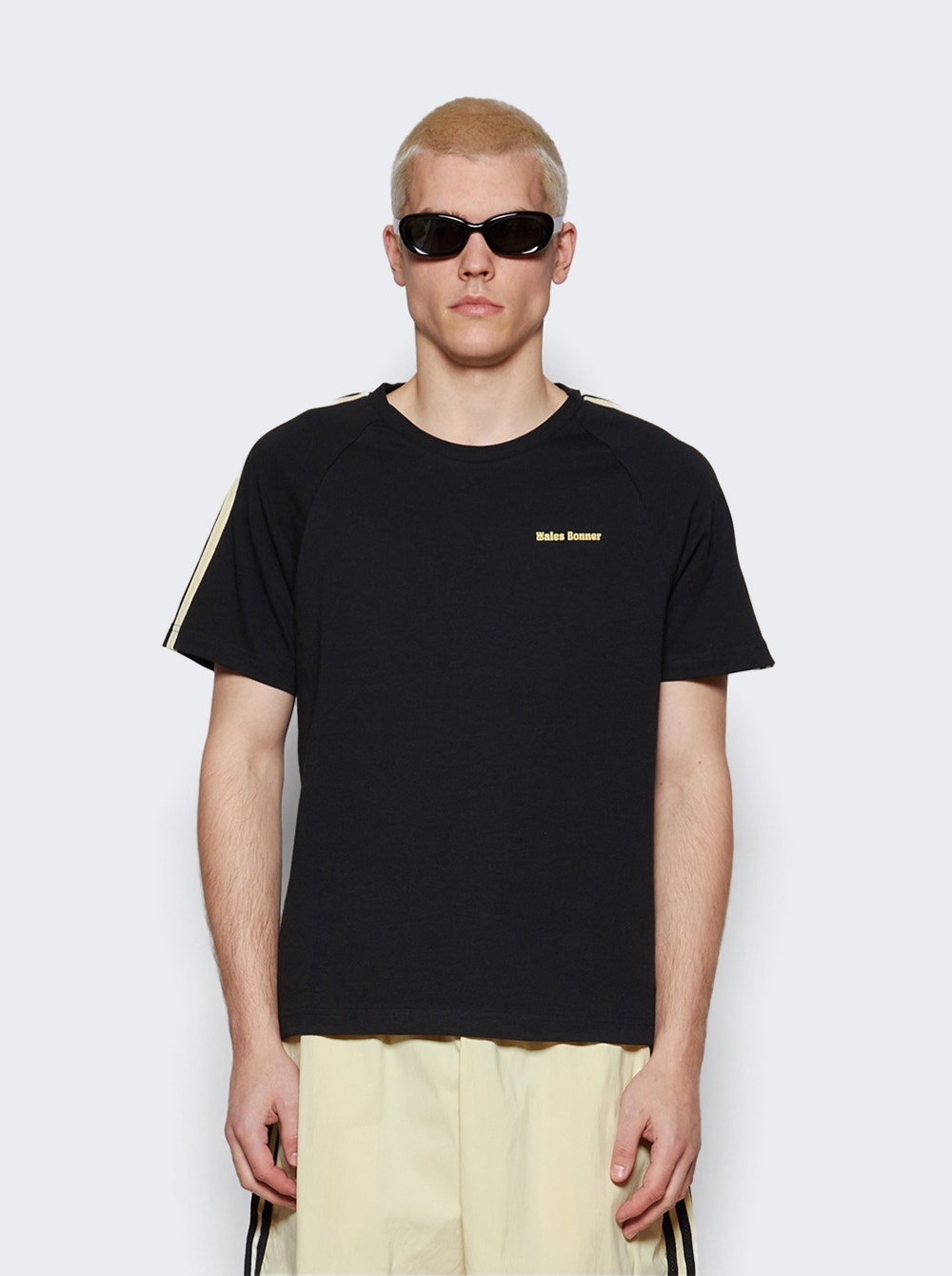 X Wales Bonner Short Sleeve Tee Black - 3