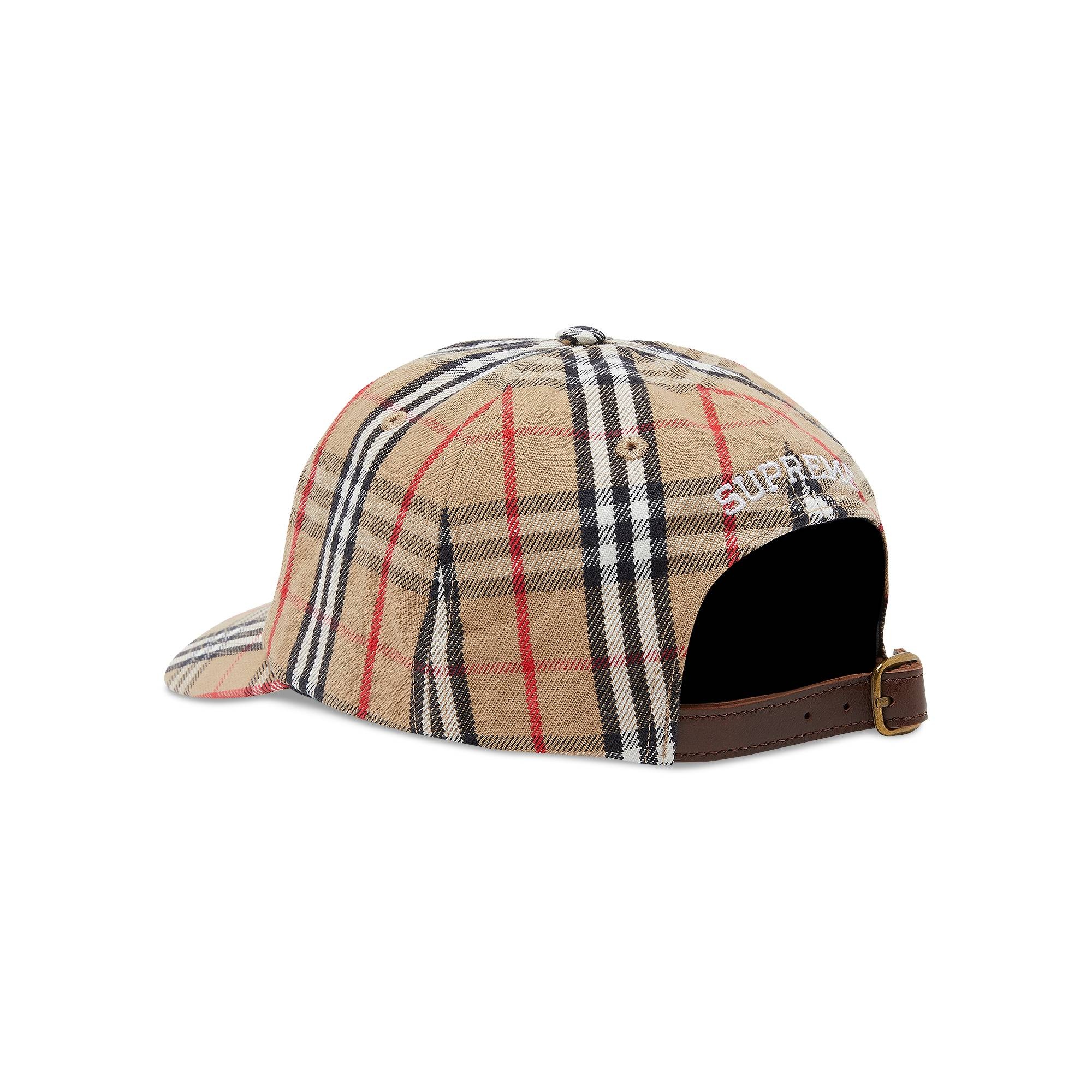 Supreme x Burberry Denim 6-Panel 'Beige' - 3