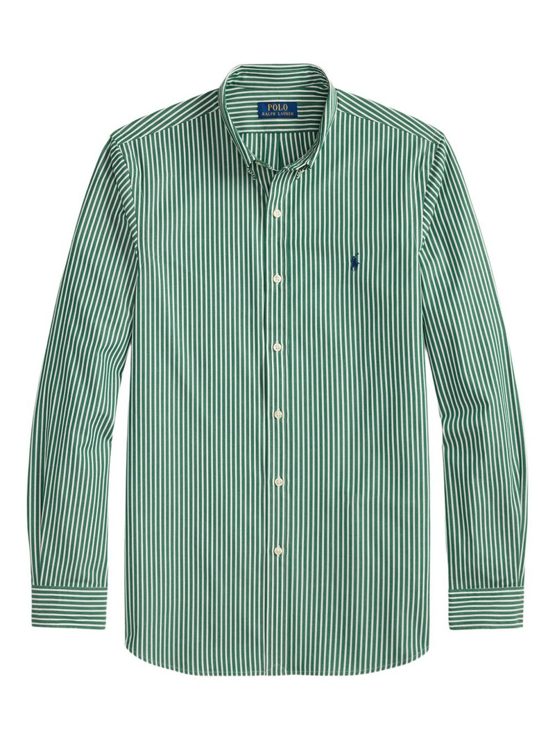 striped long-sleeved shirt 1