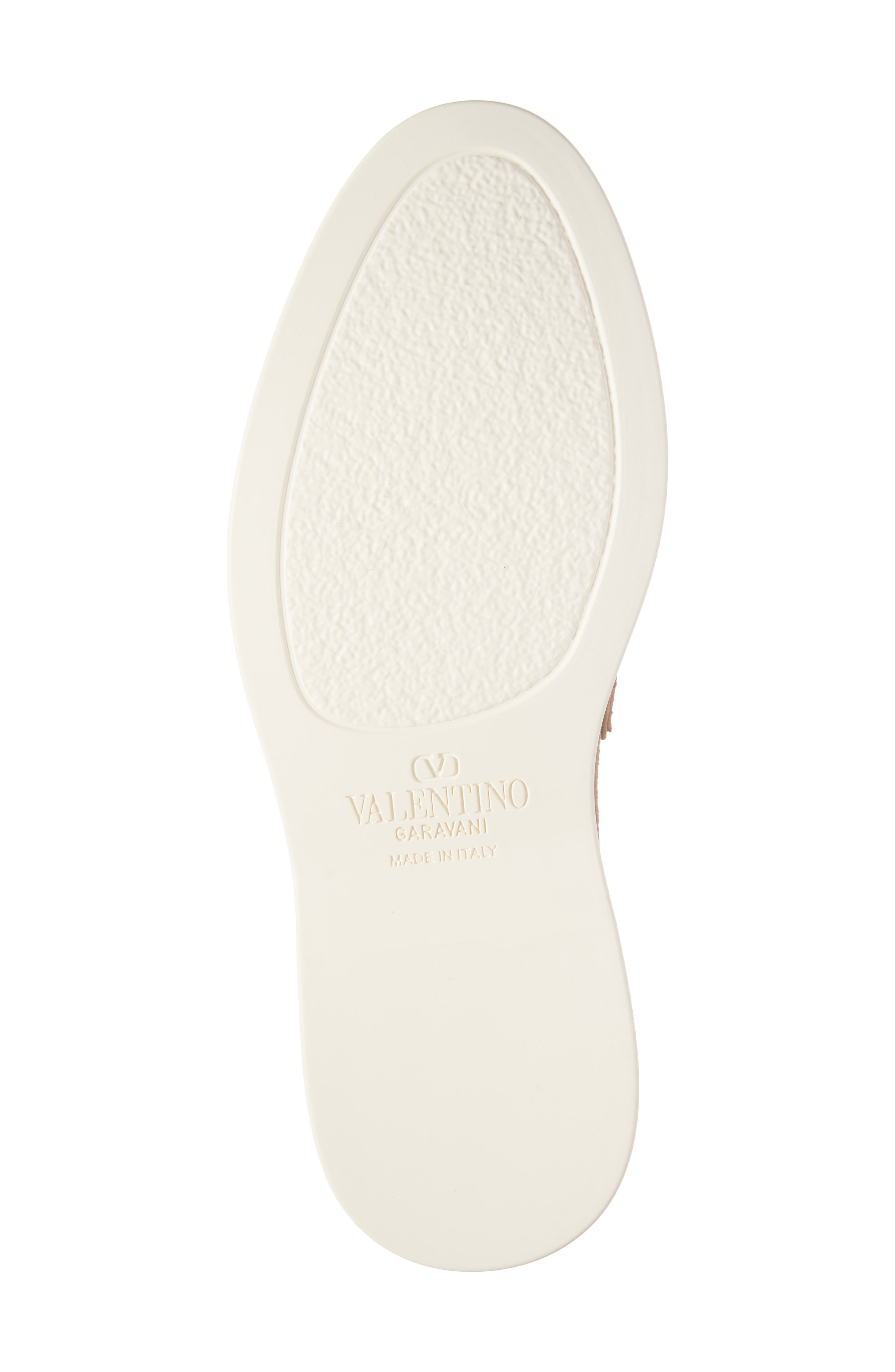 Valentino Garavani Leisure Flows Loafer in Brownish Orange/Antique Brass at Nordstrom - 6