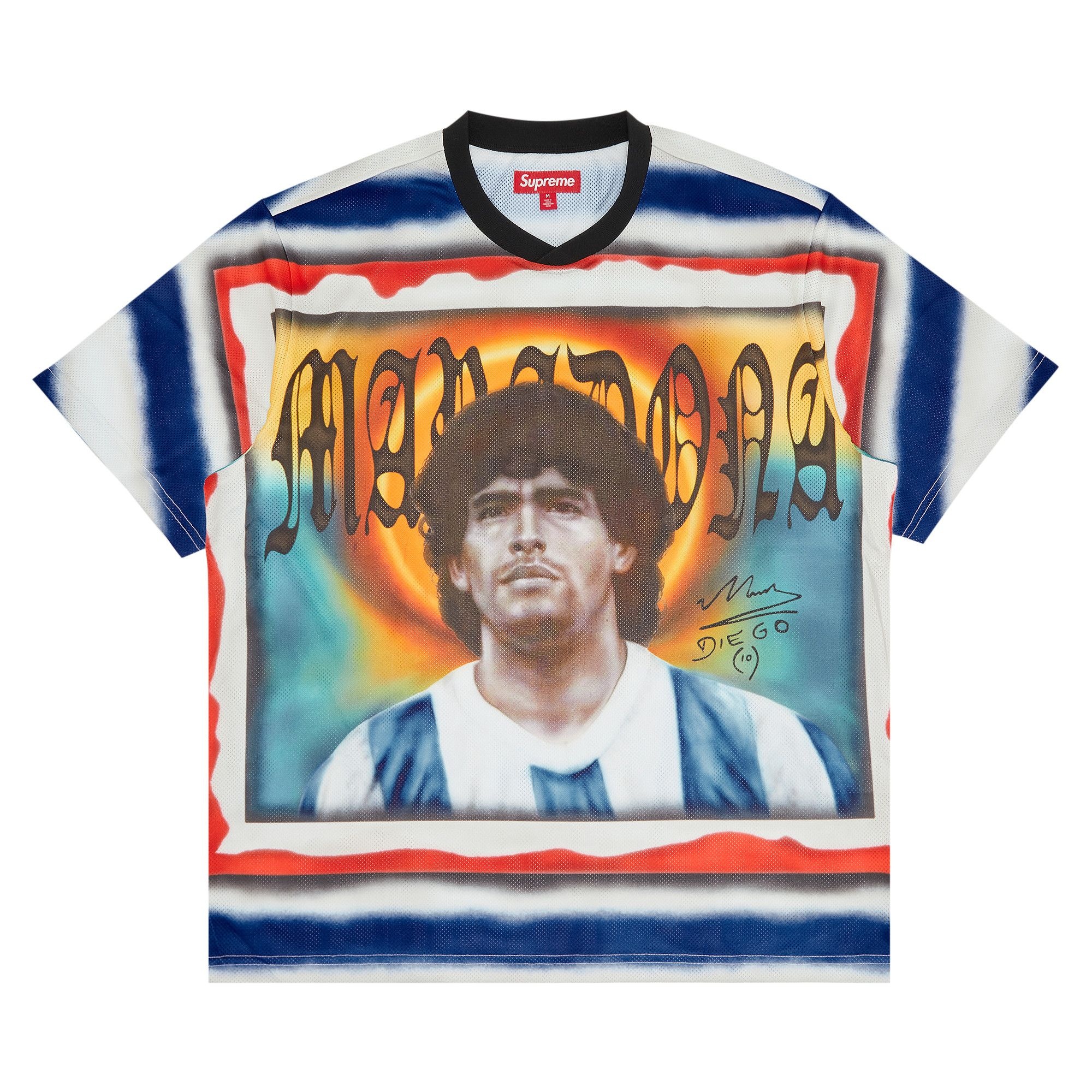 Supreme Maradona Soccer Jersey 'Multicolor' - 1