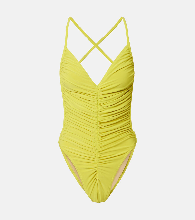 Butterfly Mio ruched swimsuit 1