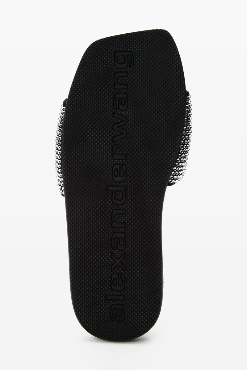 Alexander Wang AW CRYSTAL POOL SLIDE outlook