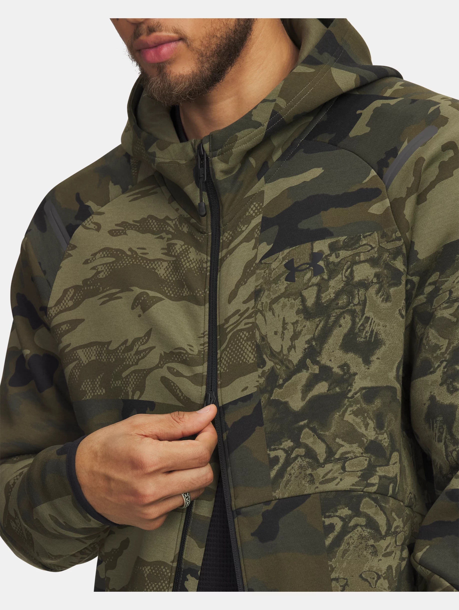 UA Unstoppable Fleece Camo - 4