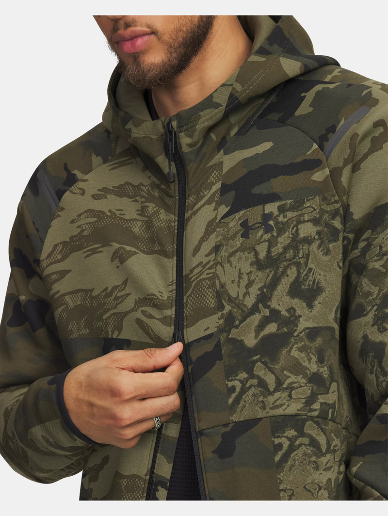 UA Unstoppable Fleece Camo 4
