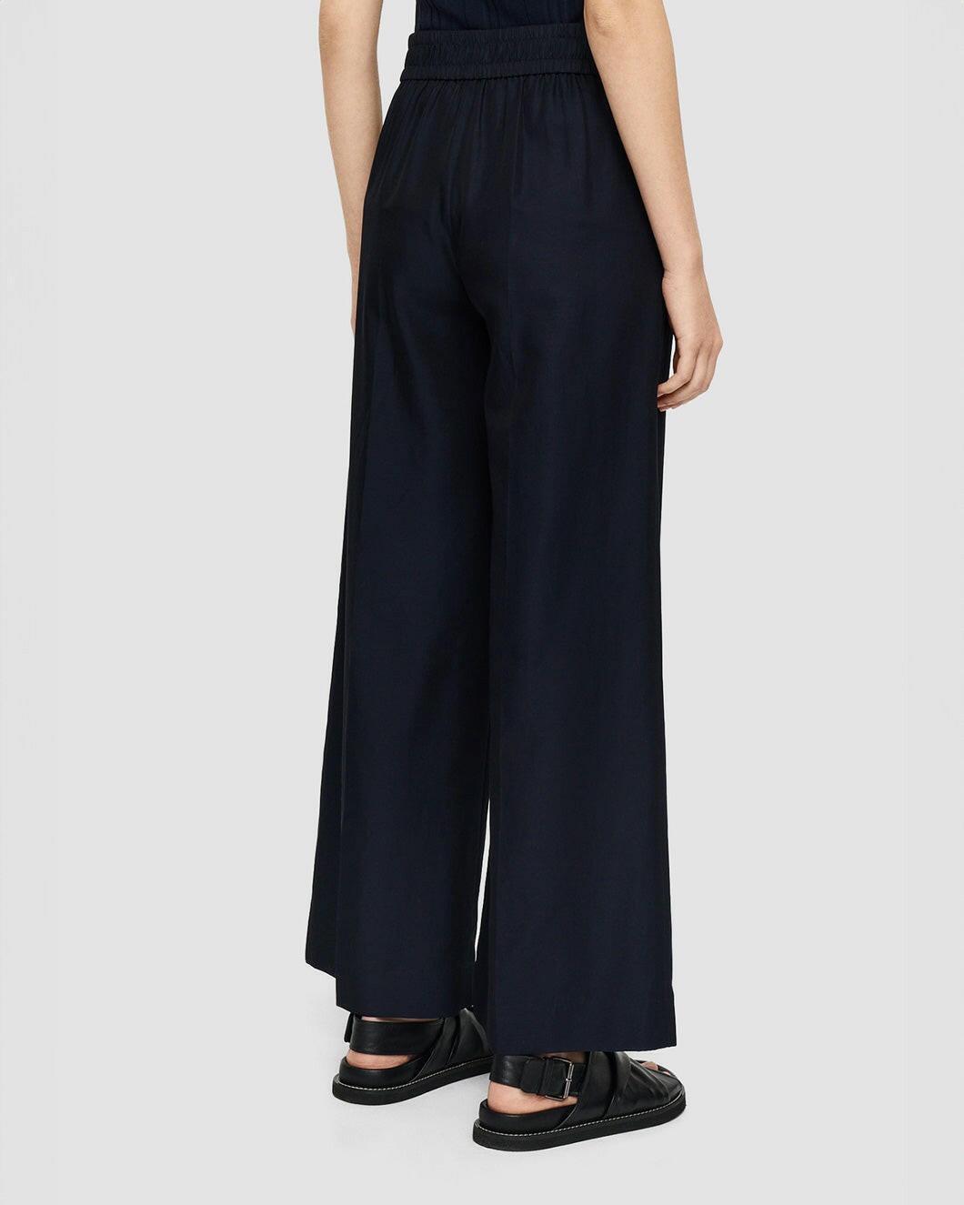 SOFT COTTON SILK THURLOW TROUSERS - 3