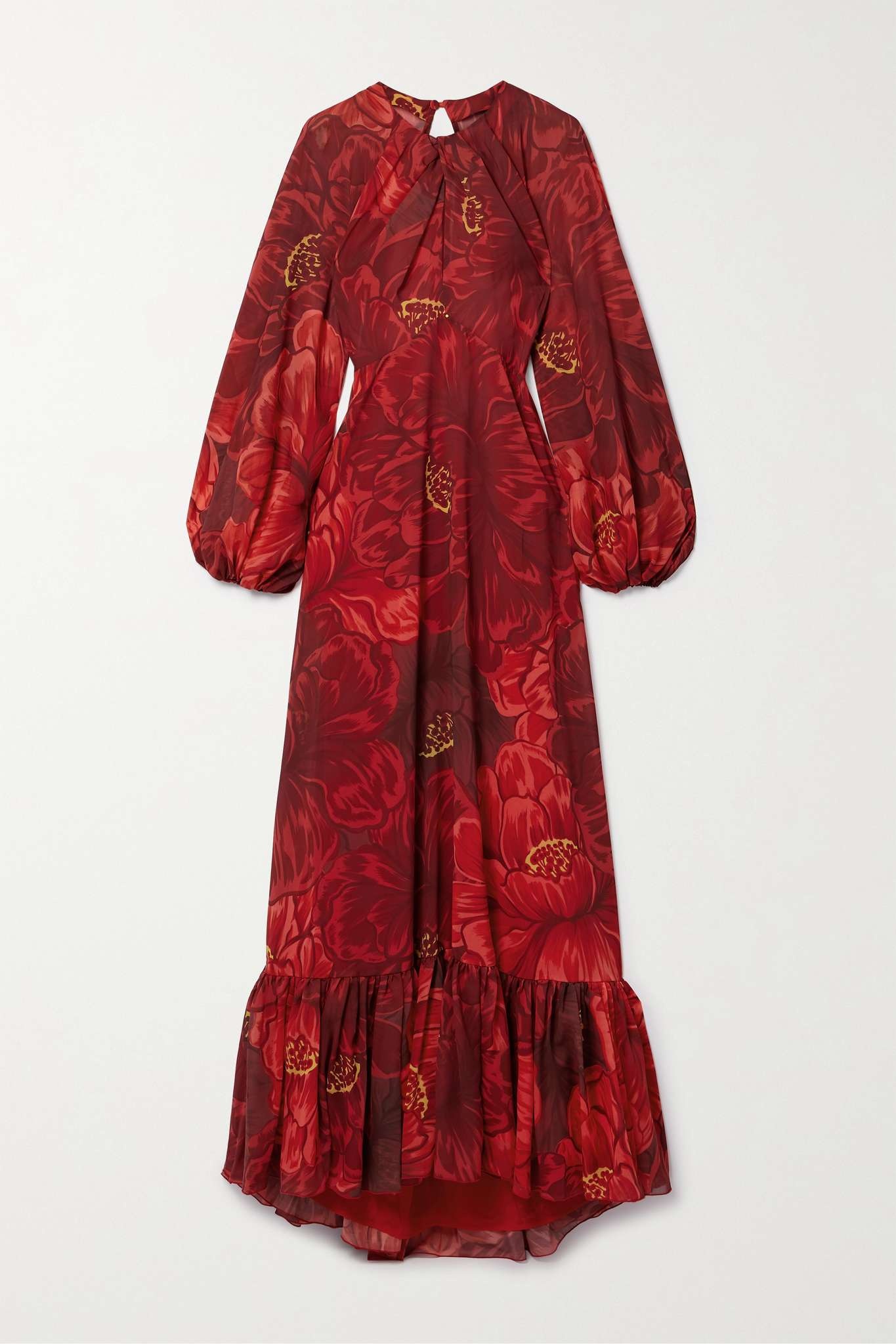 La DoubleJ Eve floral-print chiffon maxi dress | netaporter La DoubleJ Eve floral-print chiffon maxi dress | netaporter