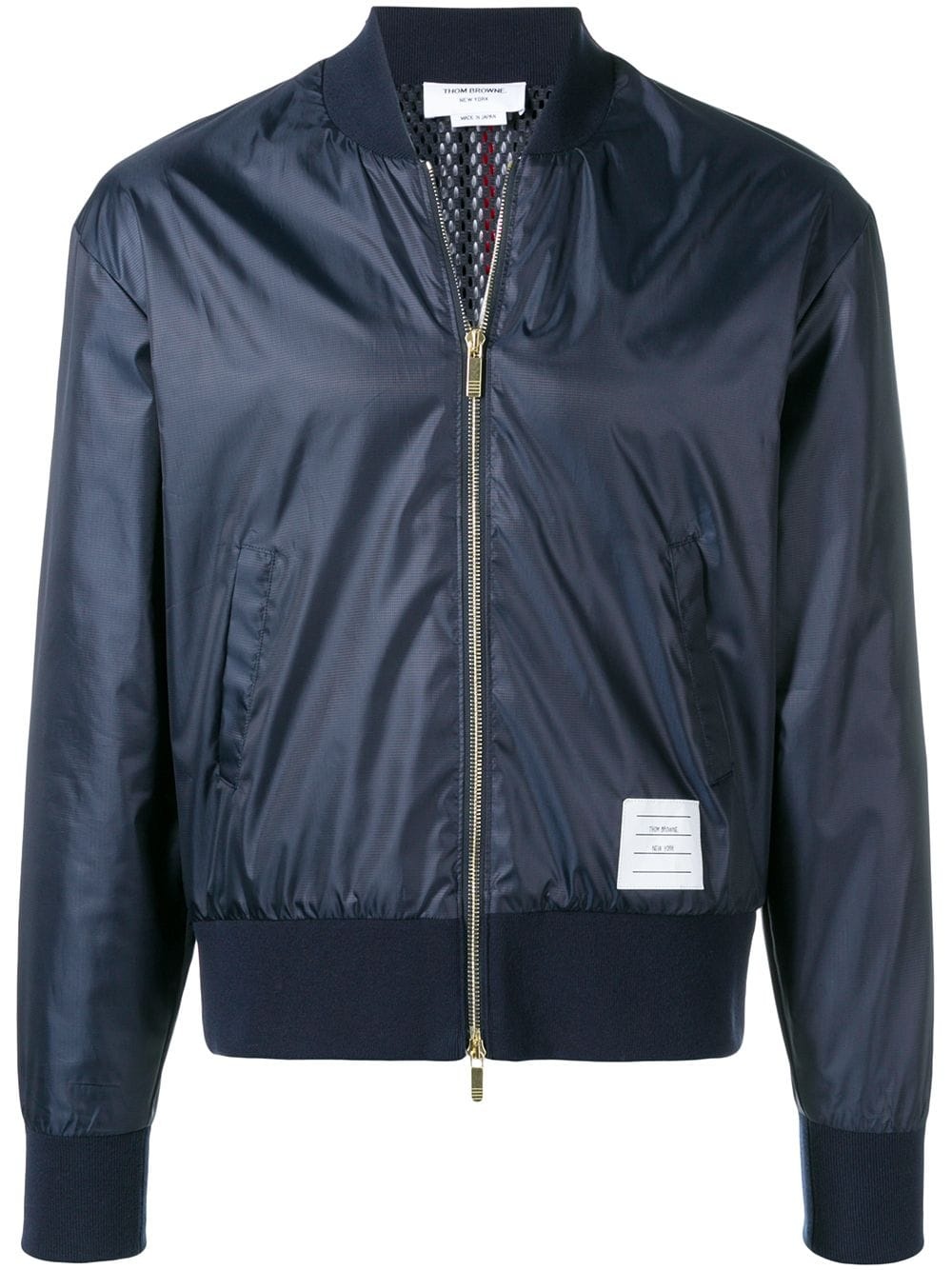 Center-back Stripe Ripstop Bomber - 1