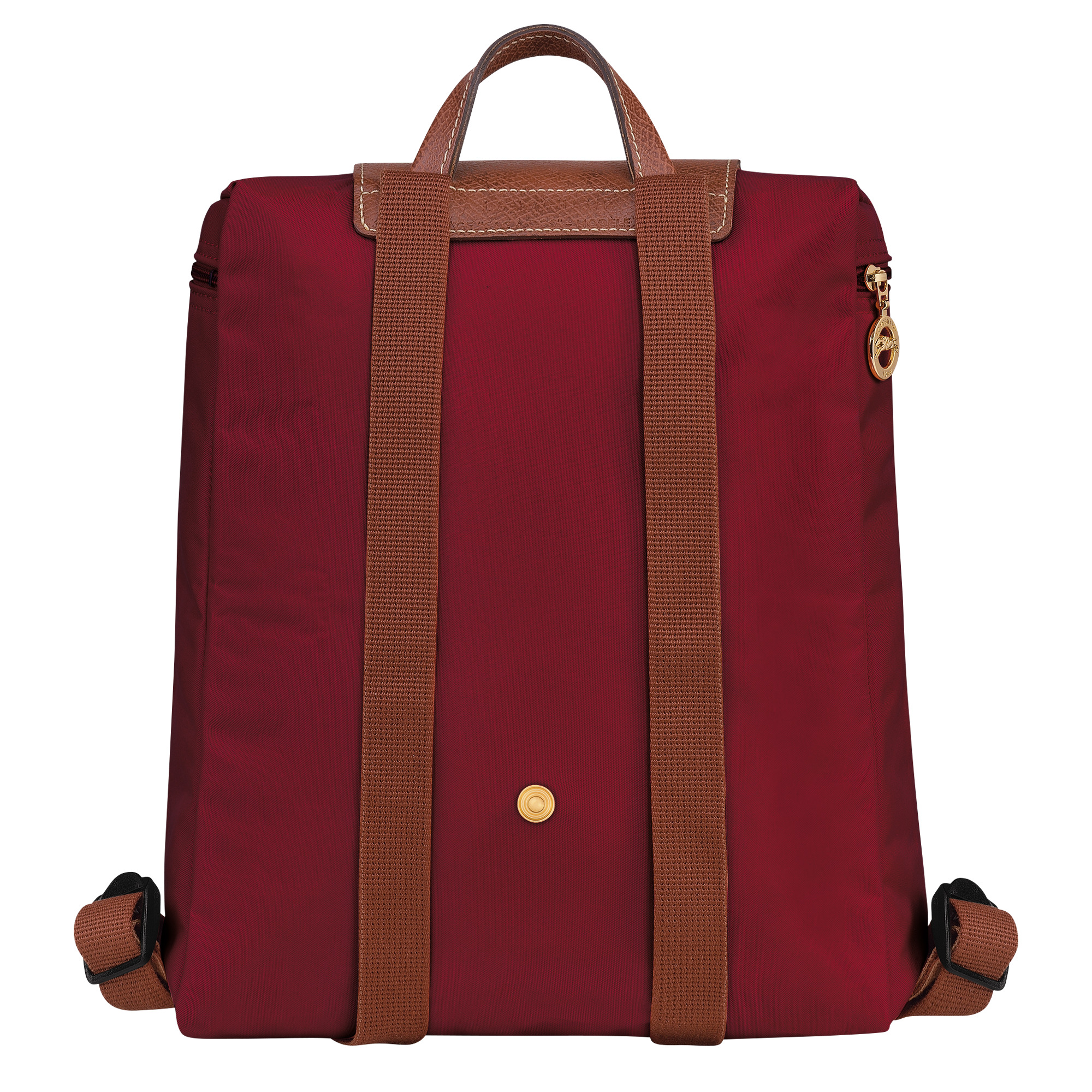 Longchamp Large Le Pliage Recycled Canvas Travel Bag in Grenadine