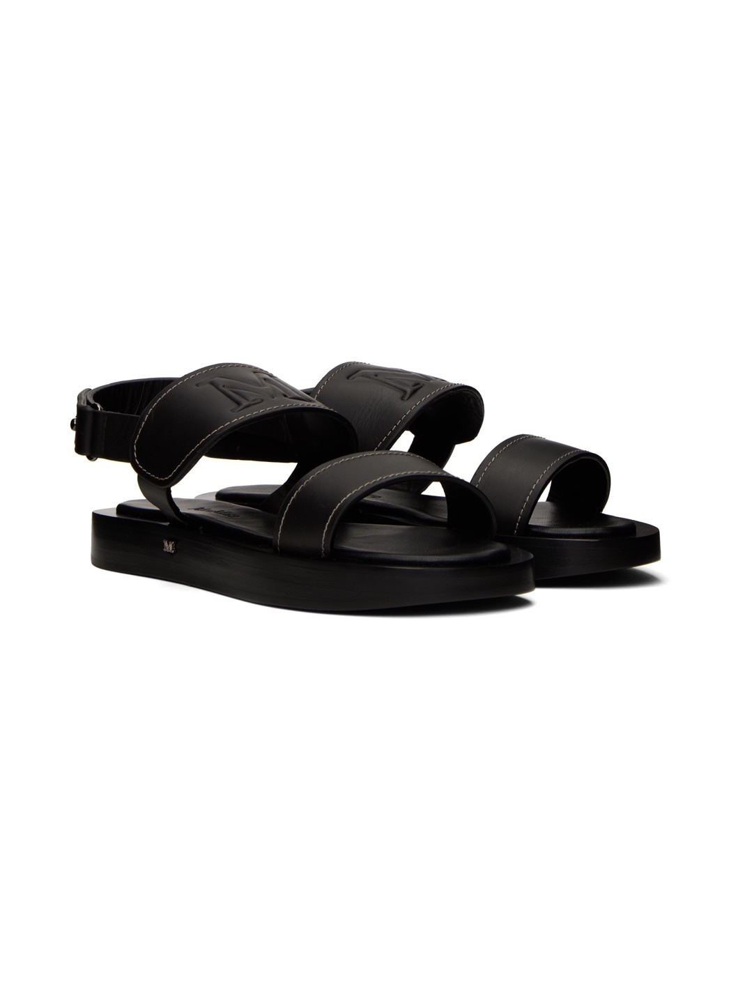 Black Diana Sandals - 4