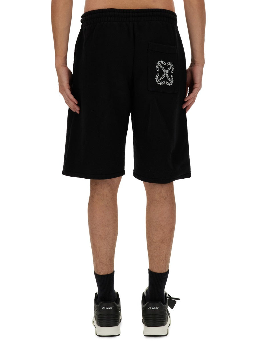 Off-White Men Bermuda With Logo - 3