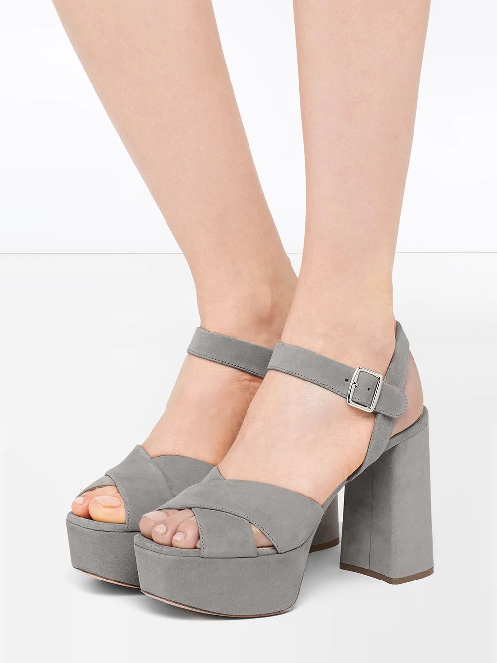 105mm platform sandals - 5