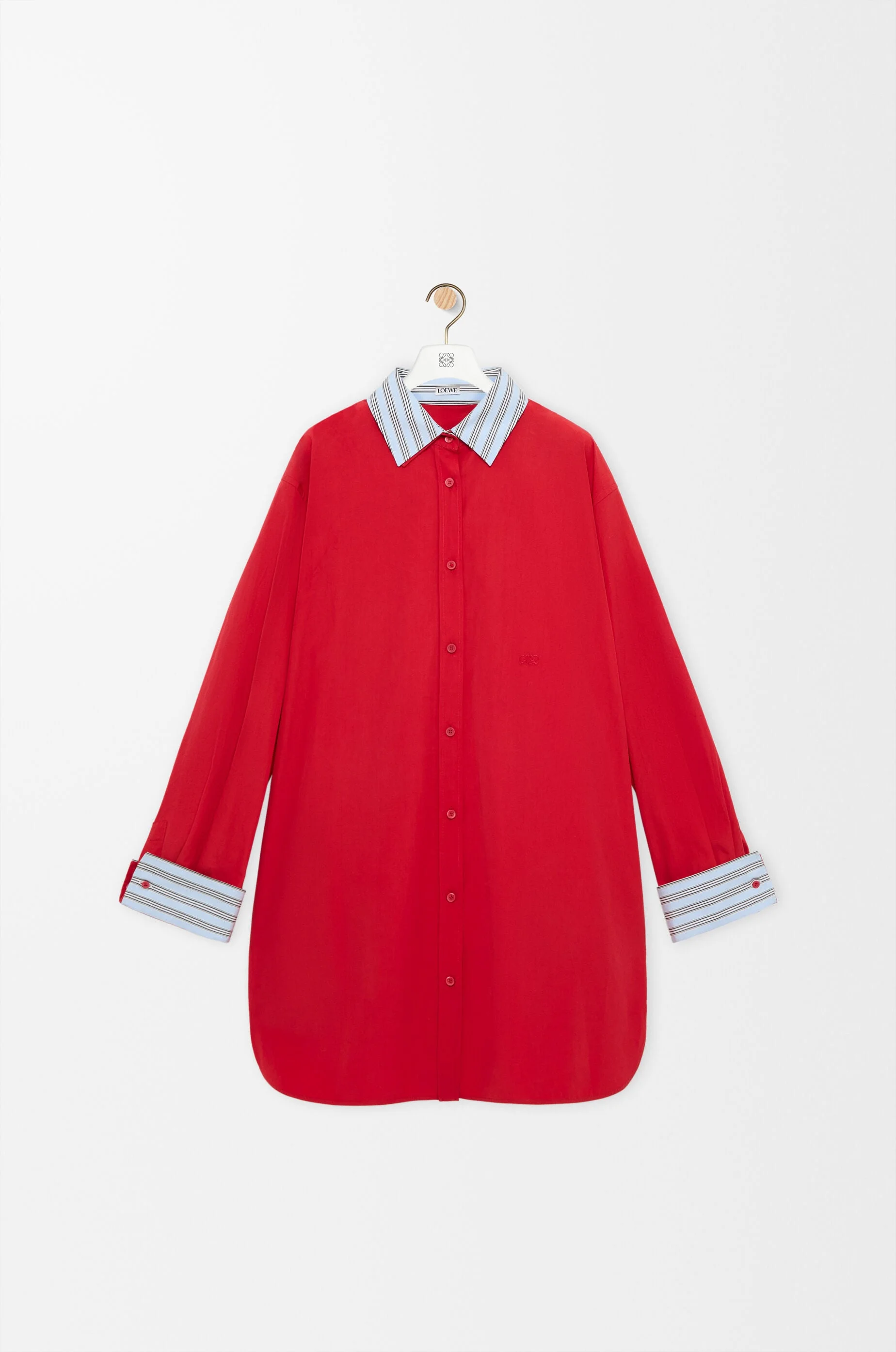 Shirt dress in cotton - 1