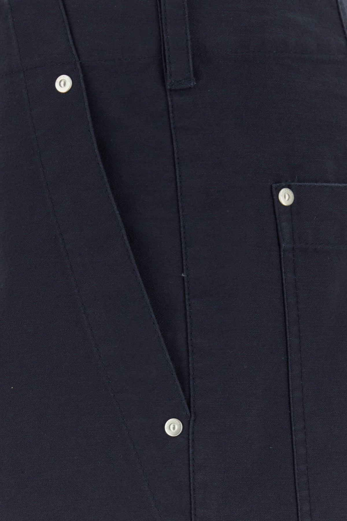 Midnight blue cotton pant - 5