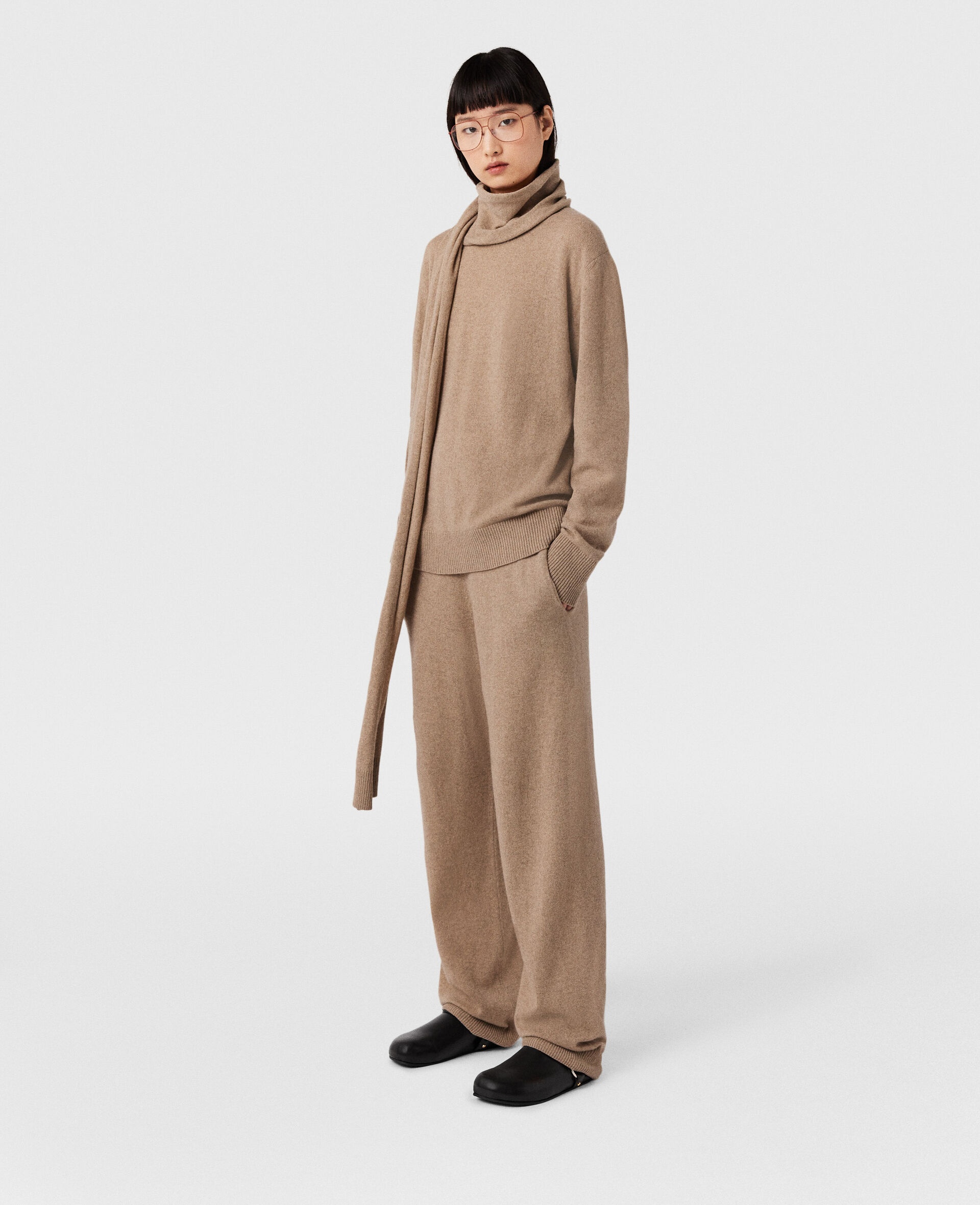 High Rise Straight Leg Pants - 2